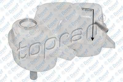 TOPRAN 202257001 Radyator Ek Genlesme Su Deposu Opel Astra F 1.4 I-1.4si-1.6 I-1.6 Tek Cikis